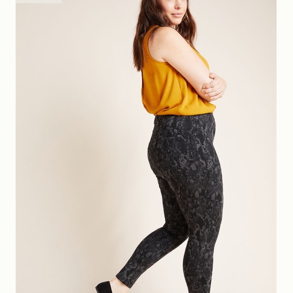 Sanctuary Anthropologie Snake-Printed Legging EUC - Picture 10 of 10